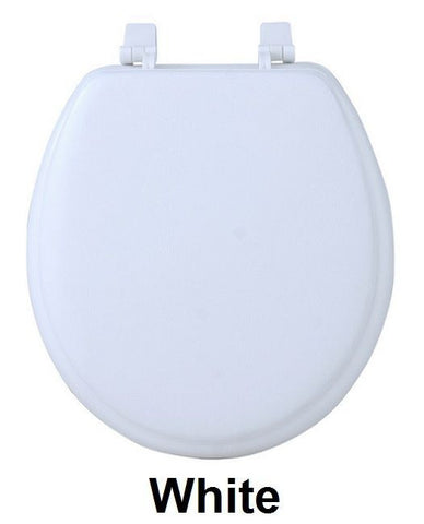 TOILET SEAT ST VINYL WHITE PK4