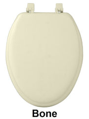 TOILET SEAT EL VINYL BONE  PK4