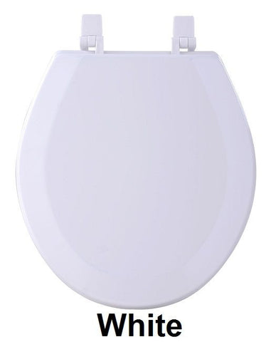 TOILET SEAT ST WOOD WHITE  PK4