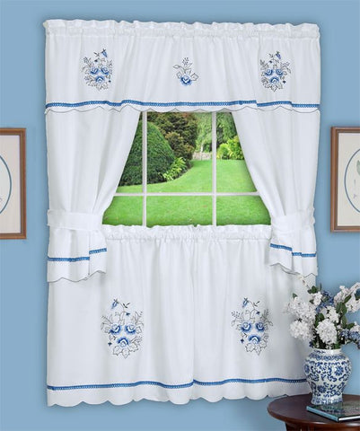 DELFT COTTAGESET58X24 BLUE P12