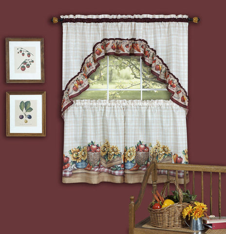 Farmer's Market Printed Tier and Swag Set