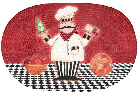 BRAIDED RUG CHEF           PK6