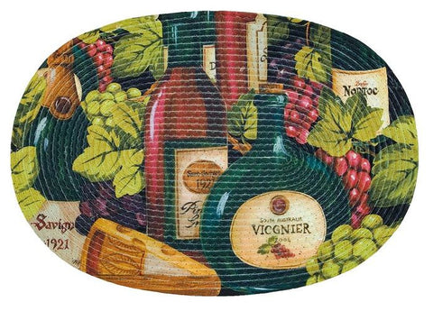 BRAIDED RUG CHARDONNAY     PK6
