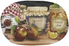 BRAIDED RUG MASON JARS     PK6