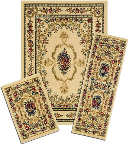 470/372-W 3PCE CAPRI RUG SET