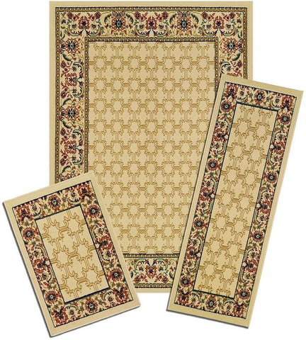 535/372-W 3PCE CAPRI RUG SET