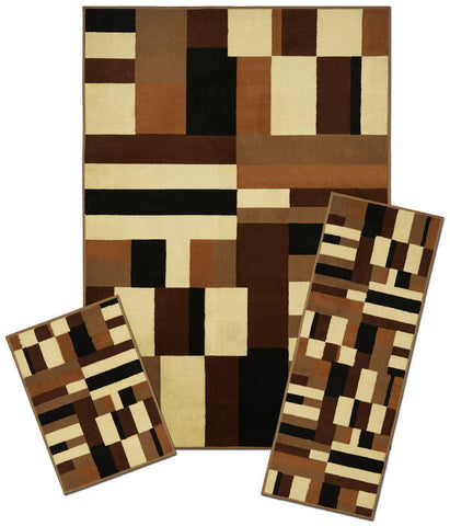 CAPRI3P304 3PCE CAPRI RUG SET