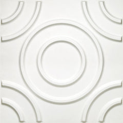 3-D 20''SELF-STICK TILE CRCL P6