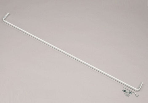 SNGLE CURT ROD WHTE 48-86'' P12