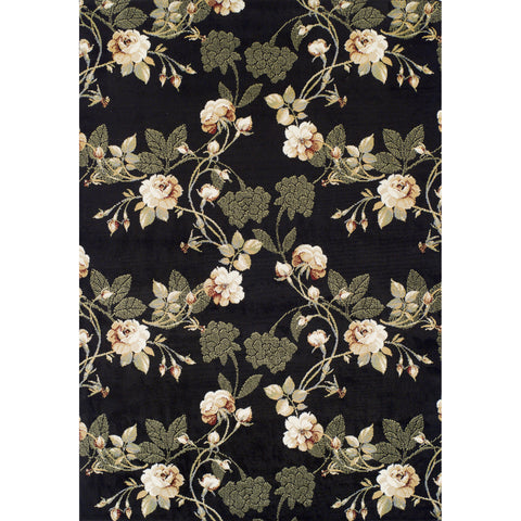 FERRERA RUG #103 - LILY BLK P1