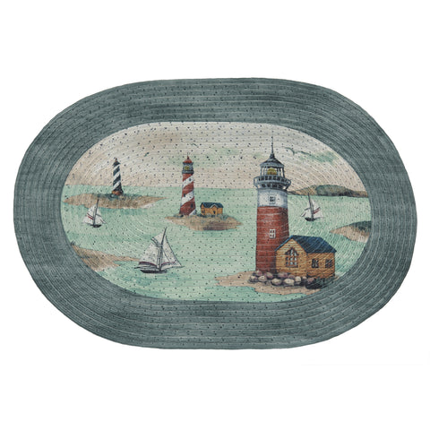 BRAIDED RUG HAMPTON PK6