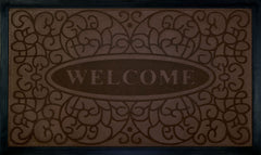 WELCOMEMAT SWIRL18X30 CFFE P12
