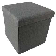 OTTOMAN LINEN 15X15 GREY P4