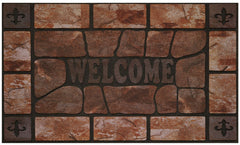 RAISED  RBR MAT CLAY STONE P6