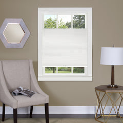 Top-Down/Bottom-Up Cordless Honeycomb Cellular Pleated Shade