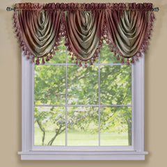 1447OMBRE WATERFALL BURGNDY P6