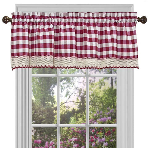 Buffalo Check Valance